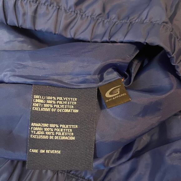 Vintage New York Mets Pullover Windbreaker Jacket XXL Blue & Orange Retro MLB - Picture 12 of 12